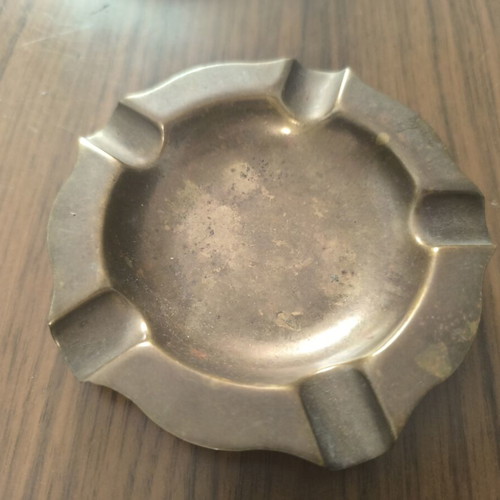 Bronze ashtray used