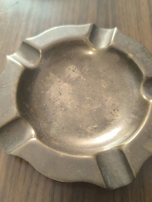 Bronze ashtray used