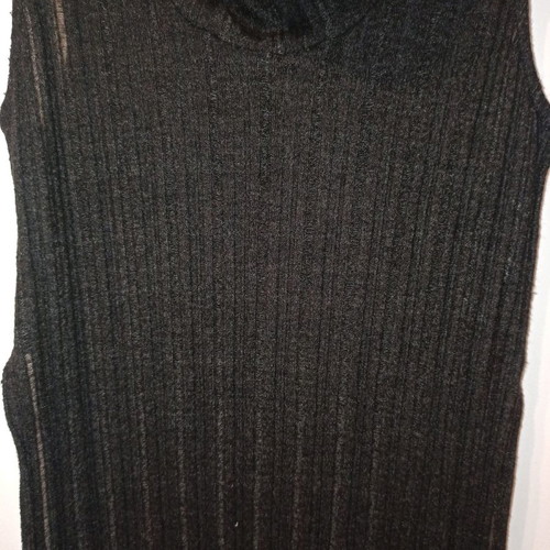4tailors sleeveless dress medium gray anthracite like new