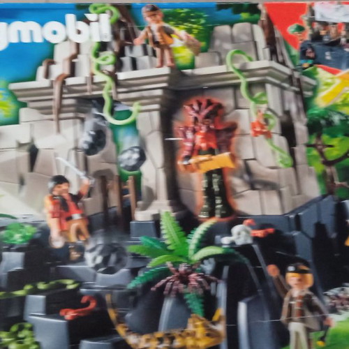 Playmobil 4842 Treasure Temple used