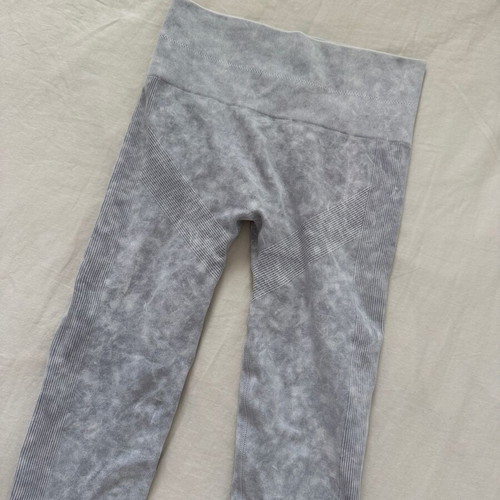 Gym leggings grey seamless high waist like new size S