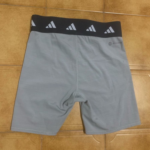 Adidas cycling shorts gray new fitted women's