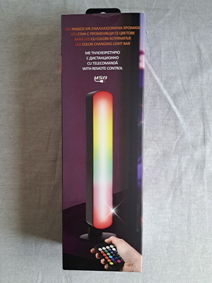 LED στικ με φωτιστικά εφέ και τηλεχειριστήριο USB νέο