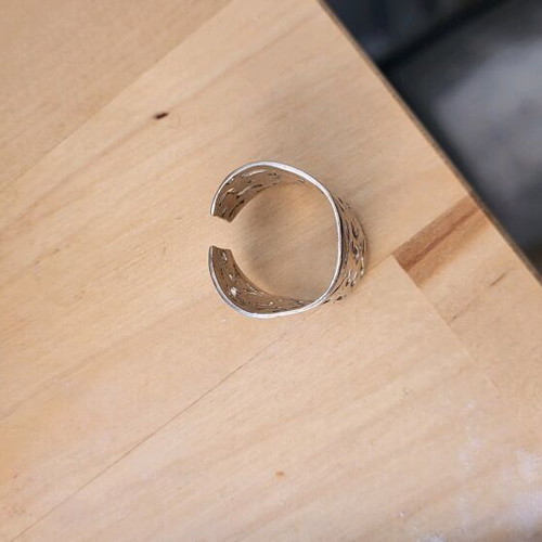Silver 925 ring vintage adjustable, like new