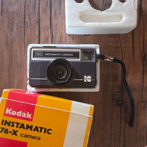 Kodak Instamatic 76X camera used