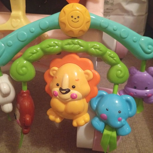 Baby hanging toy like new for stroller, cradle, crib