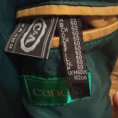 C&A Canda men's winter jacket mustard size M/L like new