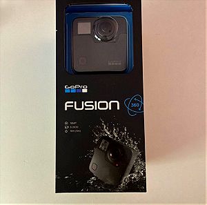 GoPro Fusion Action 4K Ultra HD Camera Waterpoof 360 Capture Wi-Fi Connected Black