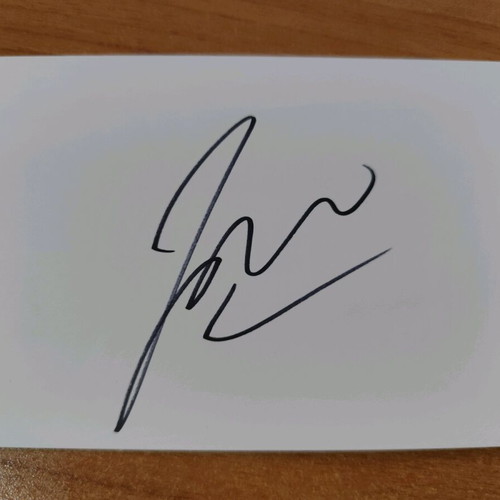 Authentic Hernan Crespo autograph like new