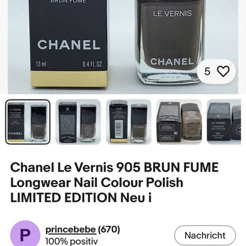 Chanel Le Vernis limited edition nail polishes new, set of 2