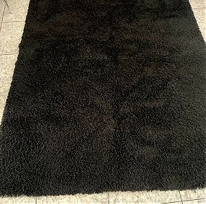 IKEA μαύρο χαλί 1.60 x 2.30