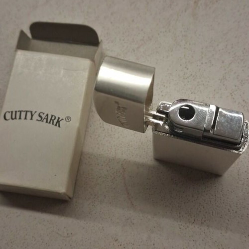 Zippo Cutty Sark Stock 90s lighter new