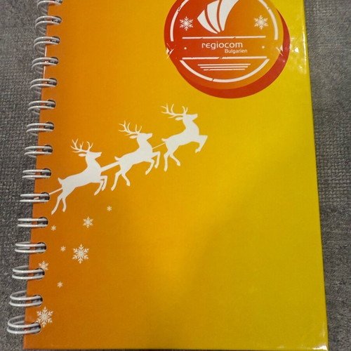 Spiral notebook new, branded with REGIOKOM