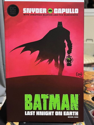 Batman: Last Knight on Earth #01 new, DC Black Label comic