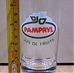  Pampryl Γαλλικοί χυμοί παλιό διαφημιστικό σετ δύο ποτηριών