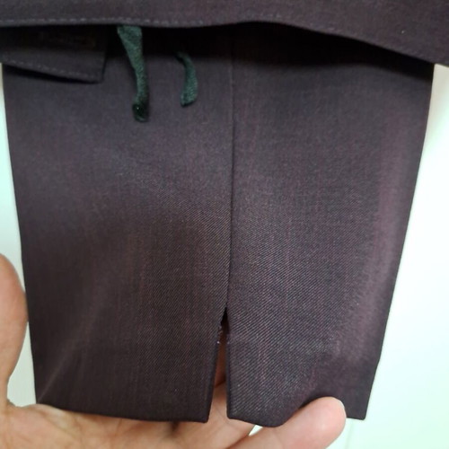 Fabric pants new, size 38, purple