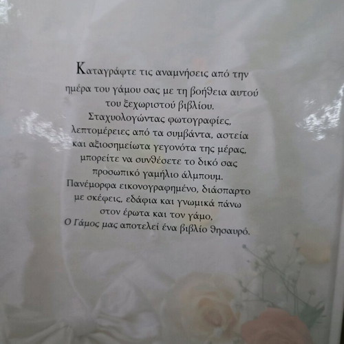 Wedding souvenir album new