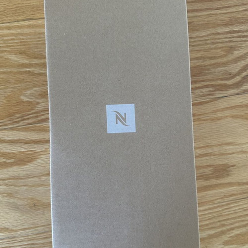 Nespresso throw blanket 150x150 cm, new
