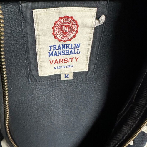 Franklin Marshall navy cardigan medium like new