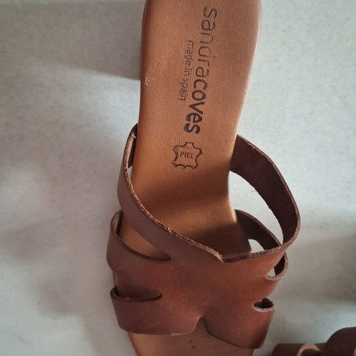Sandra Coves leather sandals like new, size 37, brown