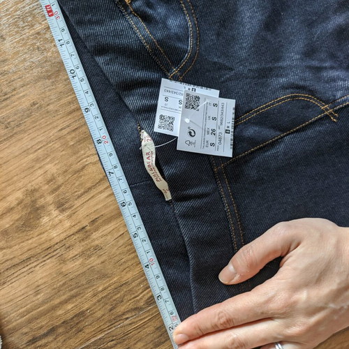 Y2K Dark Denim Flare Leggings Pull & Bear new, blue