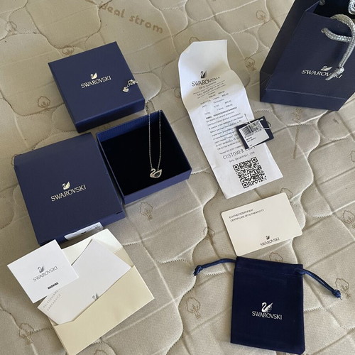 Swarovski 21 Necklace new with box and certificate