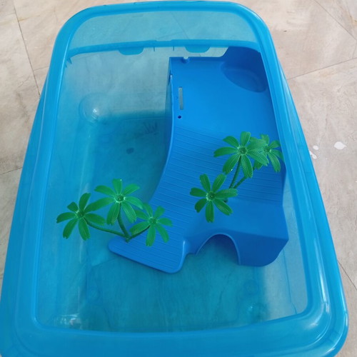 Turtle Aquarium used, size 50x35 cm