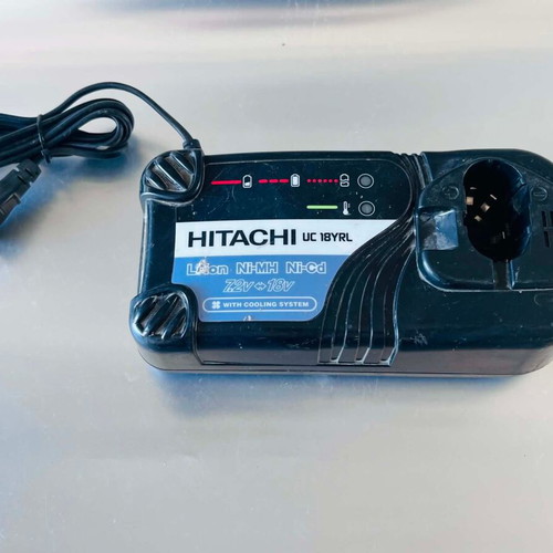 Hitachi UC 18YRL Battery Charger used, Li-Ion Ni-MH Ni-Cd, air cooled