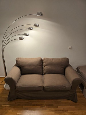 IKEA EKTORP two-seater sofa brown like new