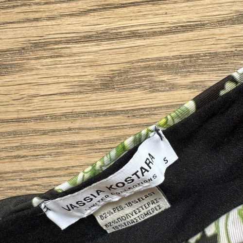 Vassia Kostara bikini like new, black and green, size S