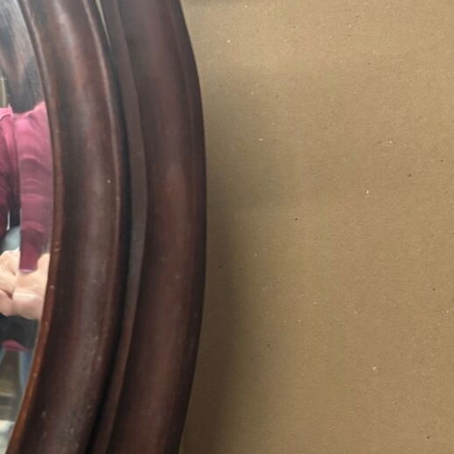 Victorian wooden tabletop mirror like new, mahogany