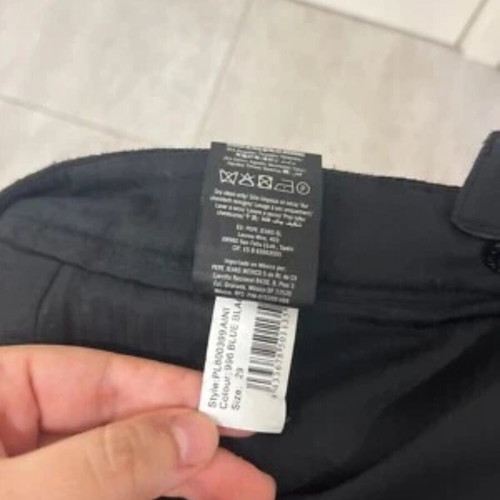 Pepe Jeans London Black Shorts 50% Wool Size 29 used