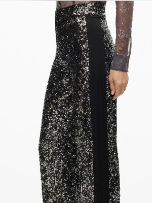 ZARA Studio Limited Edition new high-waist pants with sequins XS