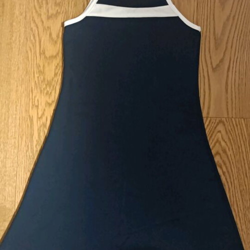 New Line athletic dress like new, blue and white, size S