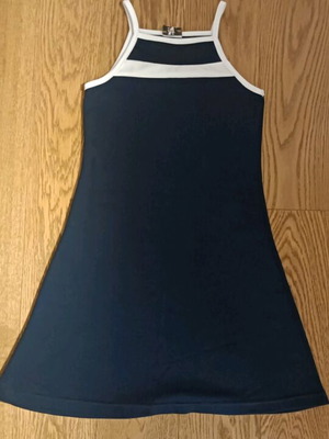 New Line athletic dress like new, blue and white, size S