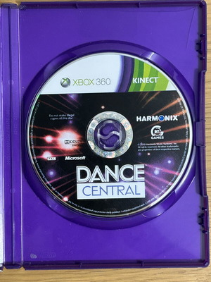 Dance Central Xbox 360 Kinect game used