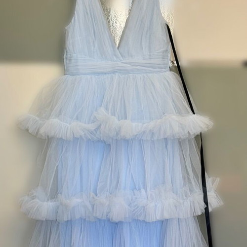 Lace & Beads dress new with tags, turquoise, size M