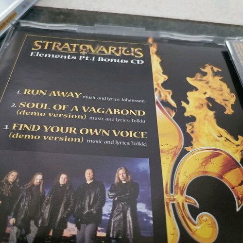 Stratovarius Elements Pt Ltd Edition box set CD like new