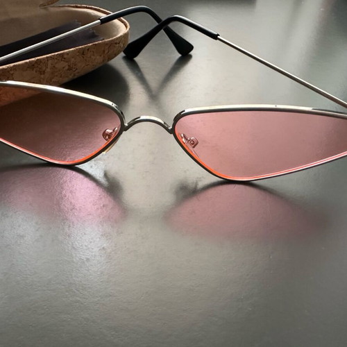 AV Sunglasses with pink lens like new