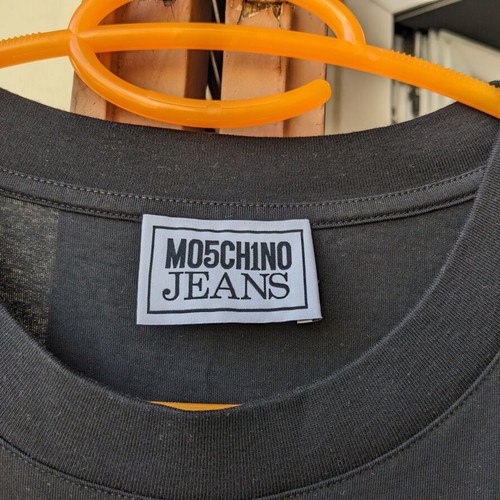 Moschino black cotton dress like new