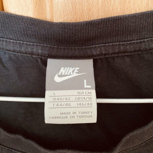 Nike women's black blouse used