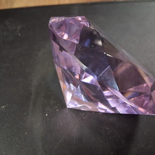Glass diamond large size used decorative
