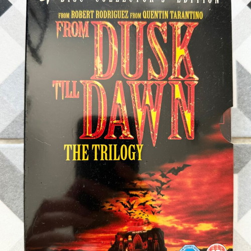 From Dusk Till Dawn Trilogy DVD new, thriller horror with subtitles