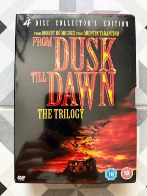 DVD From Dusk Till Dawn τριλογία καινούργιο, θρίλερ τρόμου με υπότιτλους
