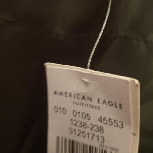 American Eagle men's jacket new, size M, brown red