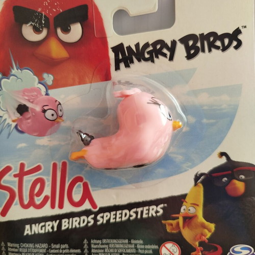 Angry Birds figures set new, Stella Leonard Chuck Terence