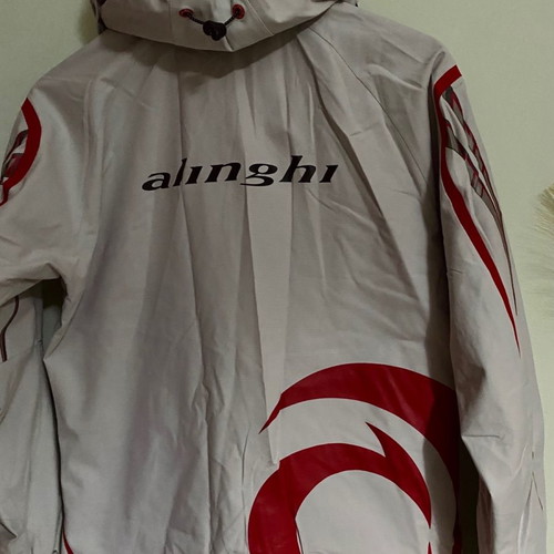 Odlo windproof vintage women's jacket used, gray, size S