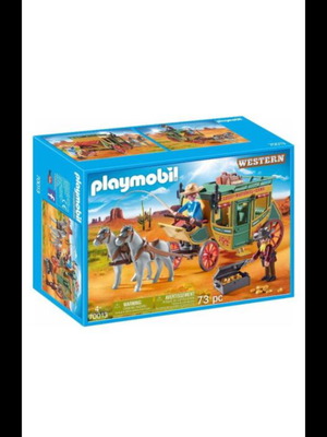 Playmobil Western σετ άμαξας με 73 κομμάτια, πλήρες