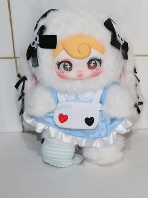 Anime Plush Rabbit Doll Alice in Wonderland Gothic Like New