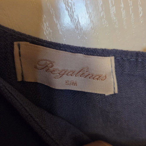 Regalinas set like new, blue crop pants and crop top